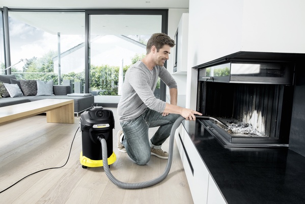 Aspirador Karcher en Seco y de Ceniza Ad 4 Premium